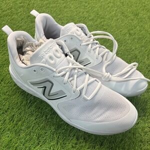 New Balance PL3000W6 Fresh Foam 3000 v6 Molded Football Cleats White US 14